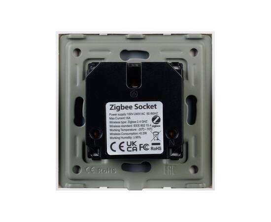 Розетка электрическая с Zigbee управлением Arlight SCT-OMALI-EUZB1-PL-GD (240V, 16A, Zigbee) 050218, изображение 3