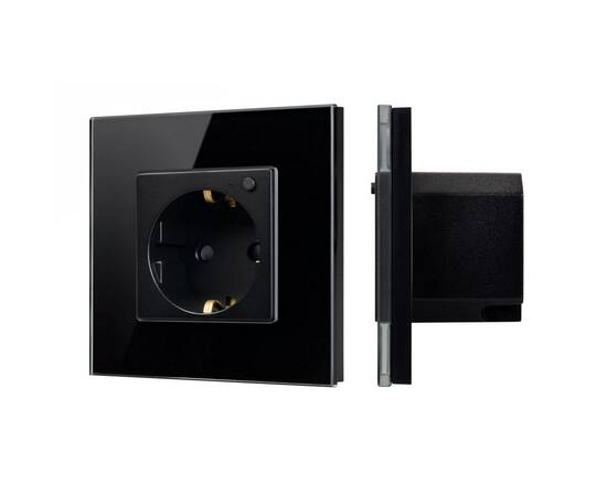 Розетка электрическая с Zigbee управлением Arlight SCT-OMALI-EUZB1-PL-BK (240V, 16A, Zigbee) 050216