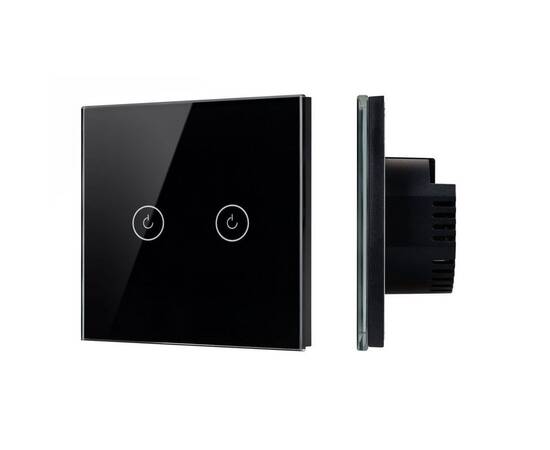 Выключатель сенсорный Arlight SWT-OMALI-S02-ZB-BK (250V, 10A, Zigbee) 050040