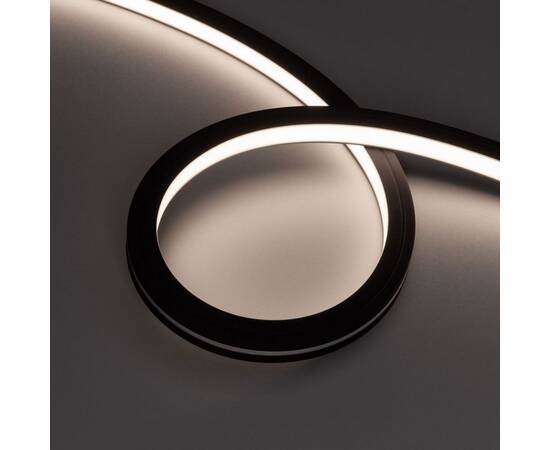 Светодиодная герметичная лента Arlight NOVA-TOP-BLACK-A120-16x15mm 24V Day4000 (10 W/m, IP67, 2835,