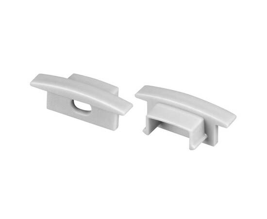 Заглушка Arlight LINE-2308-F SILVER с отверстием 054383