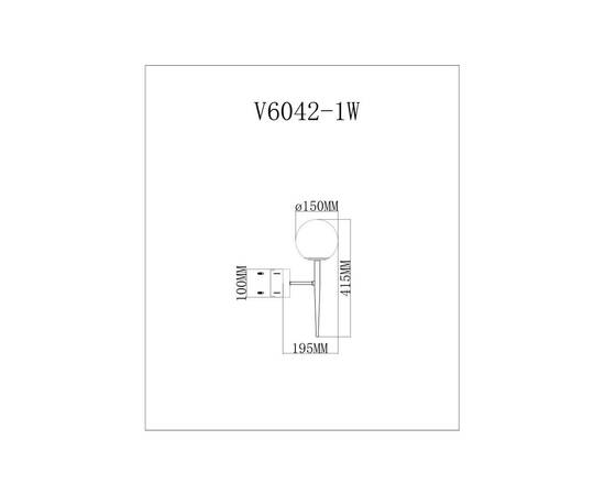 Бра Moderli Scrumbel V11561-1W, изображение 10