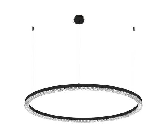 Подвесная люстра Arlight SP-DIAMOND-R650-36W Warm3000 (BK, 45 deg, 230V, TRIAC) 054473