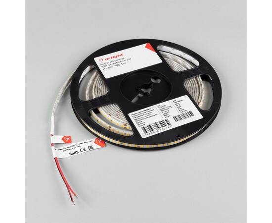 Светодиодная герметичная лента Arlight RTW-SE-A160-8mm 24V Warm2700 (12 W/m, IP65, 5m) 057506, изображение 3