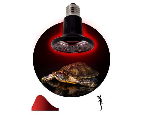 Инфракрасная лампа для брудера, рептилий Эра CeramiHeat FITO-50W-НQ Б0052714, изображение 5