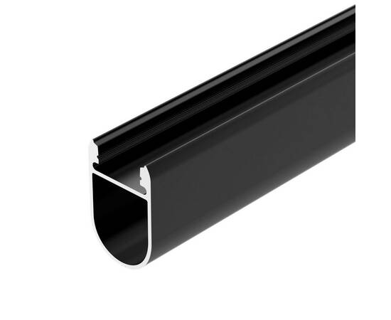 Профиль Arlight WARDROBE-1930-2000 ANOD BLACK 054943, изображение 2