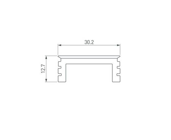 Экран Arlight LINE-3535-BENT-SIDE-2M OPAL 055987, изображение 2