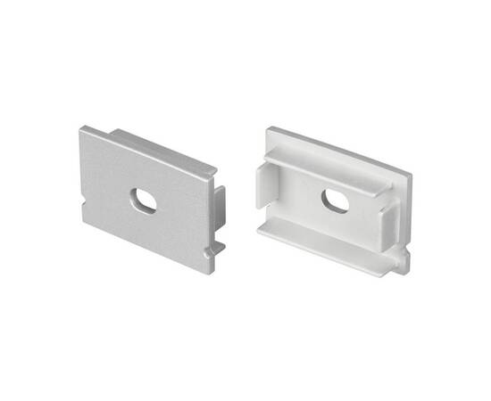 Заглушка Arlight LINE-3020 SILVER с отверстием 057058