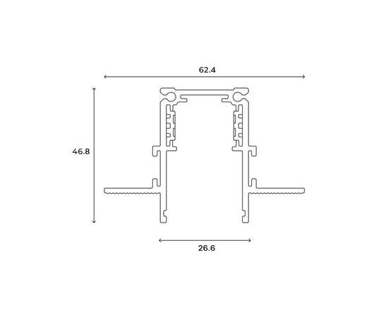 Шинопровод магнитный встраиваемый Hesby Lighting ElDeko HSBL_0184, изображение 9