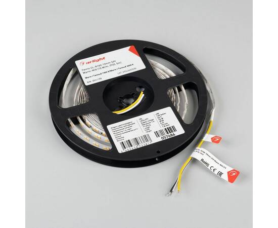 Светодиодная лента Arlight UL-A160-10mm 24V Warm-MIX (15 W/m, IP20, 5m) 057684, изображение 4