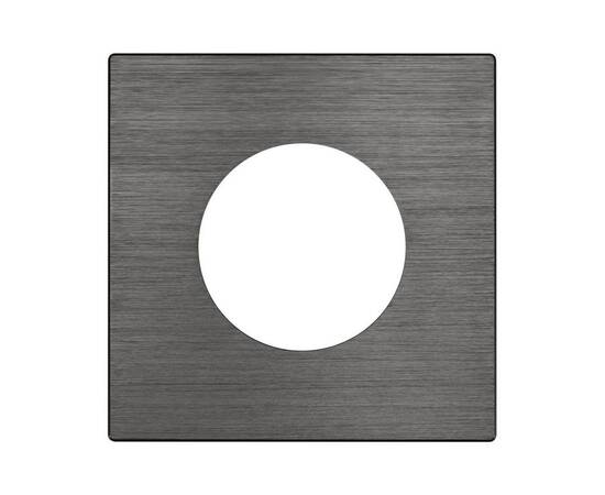 Рамка 1-местная алюминиевая Arlight FRM-PRESTO-ALR-1-GR 043877, изображение 2