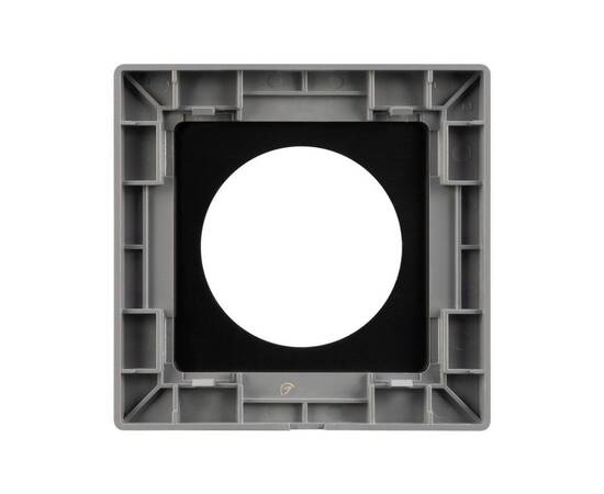 Рамка 1-местная алюминиевая Arlight FRM-PRESTO-ALR-1-GR 043877, изображение 3