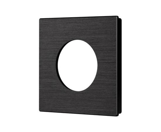 Рамка 1-местная алюминиевая Arlight FRM-PRESTO-ALR-1-BK 043876