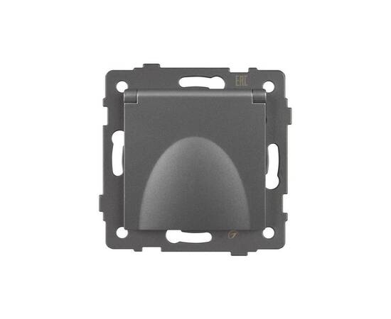 Механизм розетки влагозащищённый Arlight SCT-MCP-PL-GR-V (250V, 16A) 049836, изображение 3