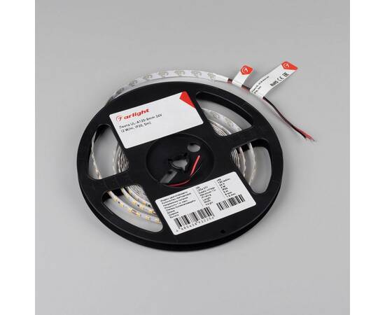 Светодиодная лента Arlight UL-A120-8mm 24V Warm3000 (2 W/m, IP20, 5m) 057522, изображение 2