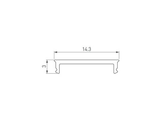 Экран Arlight SL-SLIM15-H10-W14-2000 OPAL 056893, изображение 2
