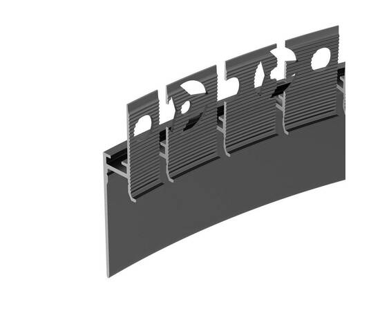 Профиль Arlight PLINTUS-FANTOM-BENT-H35-SIDE-2000 BLACK 043676(1), изображение 2