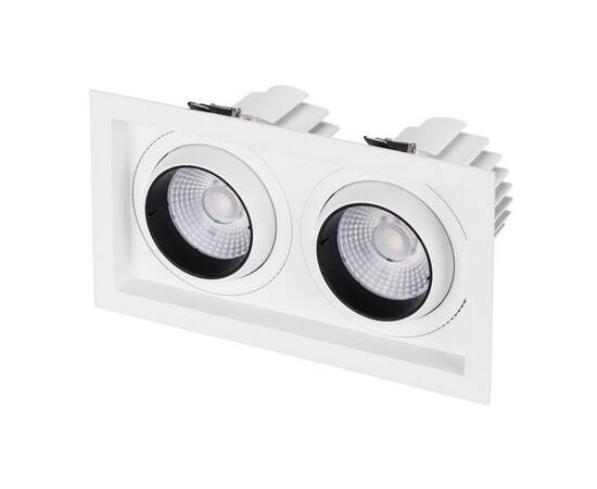 Встраиваемый светильник Arlight MS-VORTEX-BUILT-S250x140-2x30W Day4000 (WH-WH, 50 deg, 230V) 042370