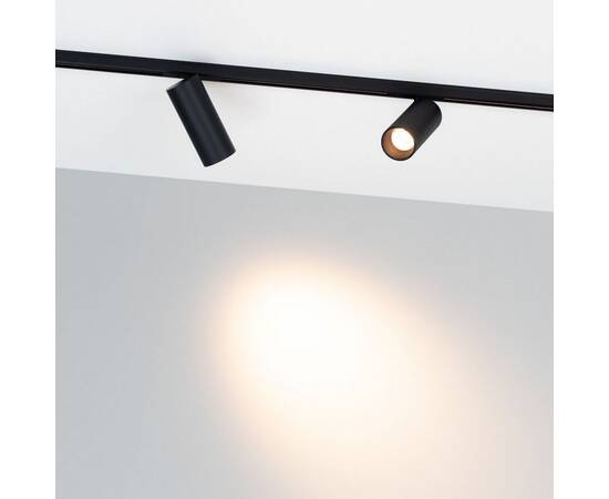 Трековый магнитный светильник Arlight MAG-MICROCOSM-SPOT-R35-5W Warm3000 (BK, 36 deg, 24V) 043252(1), изображение 2