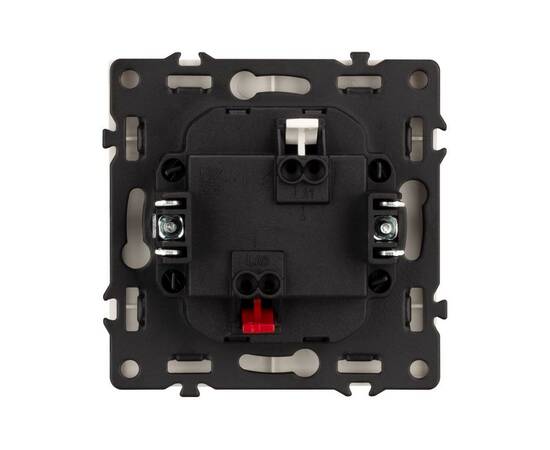 Механизм выключателя одноклавишный непроходной Arlight LED SWT-NOBE-MK01-SFPL-L-WH (230V, 10A) 05423, изображение 3