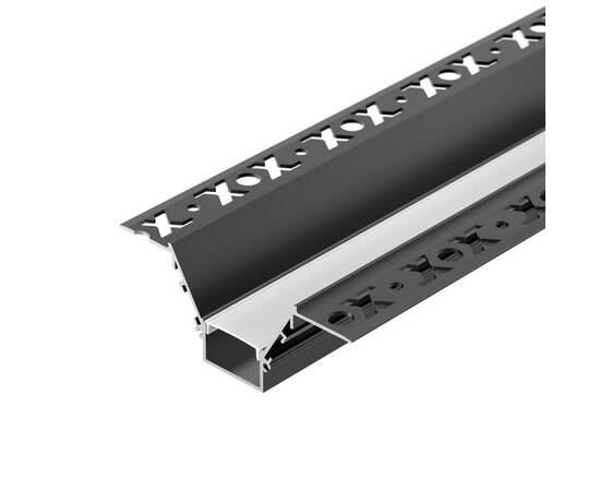 Алюминиевый профиль Arlight COMFORT21-V-FANTOM-2000 BLACK 052544