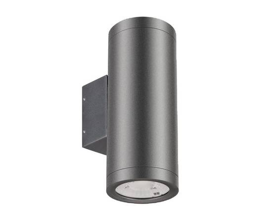 Уличный настенный светильник Arlight LGD-RAY-WALL-TWIN-R65-2x9W Warm3000 (GR, 23 deg, 230V) (IP65 Ме