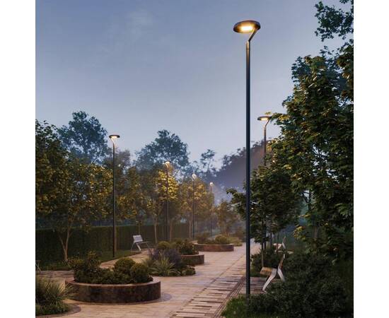 Уличный светильник Arlight ALT-DEKKEL-50W Warm3000 (BK, 145x40 deg, 230V) (IP65 Металл) 051858, изображение 3