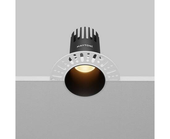Встраиваемый светильник Maytoni Dip DL120-10W-2.7K-TRS-B, изображение 5