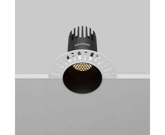 Встраиваемый светильник Maytoni Dip DL120-10W-2.7K-TRS-B, изображение 9