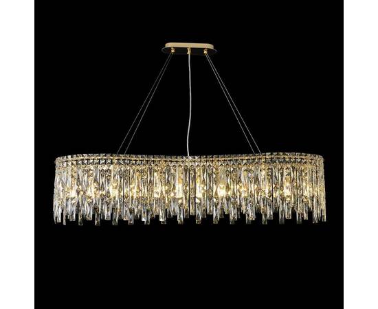 Подвесная люстра Crystal Lux ABRIL SP12 L1200 GOLD, изображение 3