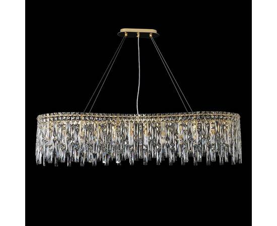Подвесная люстра Crystal Lux ABRIL SP12 L1200 GOLD, изображение 4