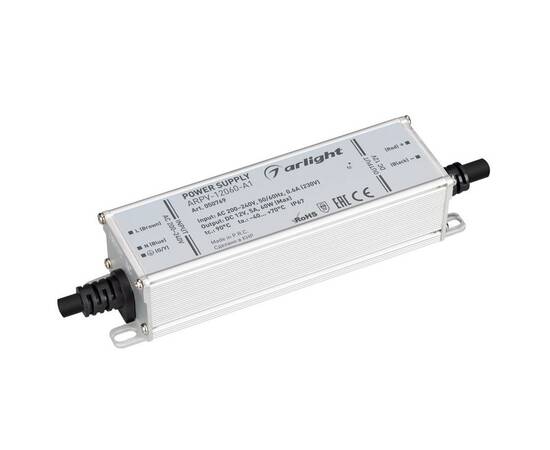 Блок питания Arlight ARPV-12060-A1 (12V, 5.0A, 60W) (IP67 Металл) 050769
