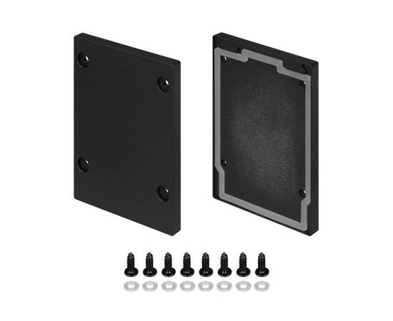 Заглушка Arlight IP-LINE-5475 BLACK глухая (Металл) 055283