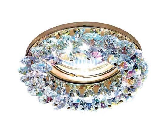 Встраиваемый светильник Ambrella light Crystal K206 MULTI/G