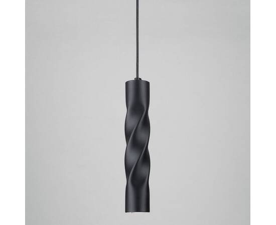 Подвесной светодиодный светильник Eurosvet Scroll 50136/1 LED черный