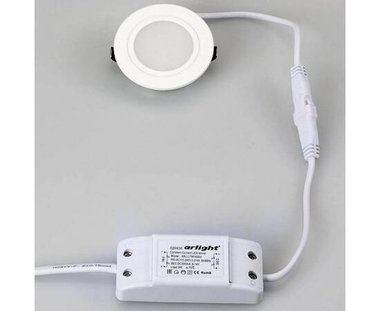 Мебельный светодиодный светильник Arlight LTM-R60WH-Frost 3W Day White 110deg 020761, изображение 3