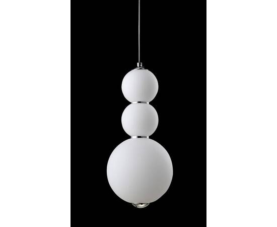 Подвесной светодиодный светильник Crystal Lux Desi SP3 Chrome/White, изображение 4