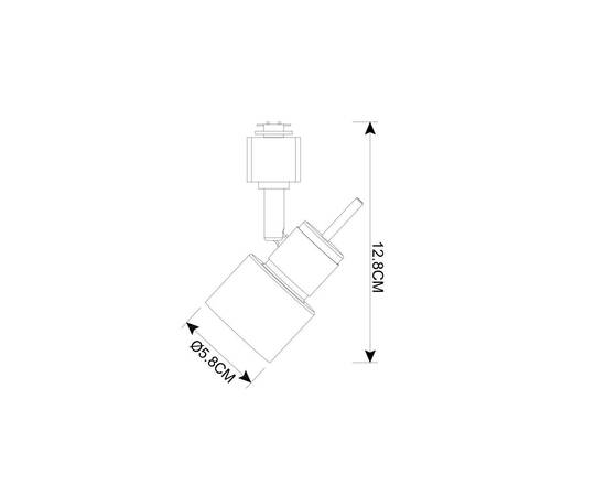 Спот Arte Lamp Almach A1906PL-1BK, изображение 4