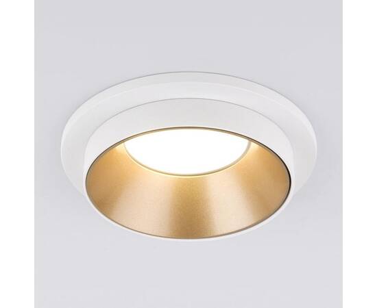 Встраиваемый светильник Elektrostandard 113 MR16 золото/белый a053343