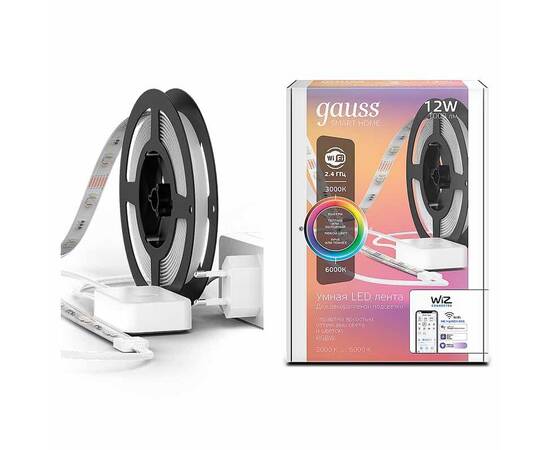 Светодиодная лента Gauss Smart Home 4W/m 54LED/m RGBW 3M 5010122