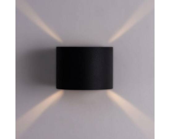 Уличный настенный светодиодный светильник Arte Lamp Rullo A1415AL-1BK, изображение 2
