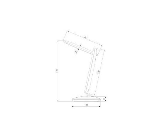 Настольная лампа Elektrostandard Saturn TL80930 белый a044009, изображение 6