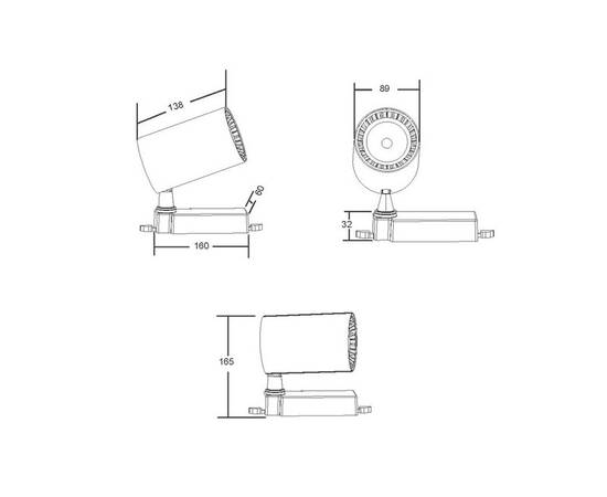 Трековый светодиодный светильник Maytoni Vuoro TR029-3-30W4K-W, изображение 3
