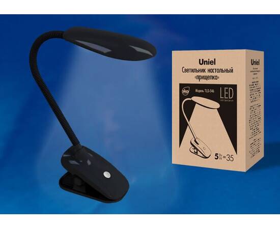 Настольная лампа Uniel TLD-546 Black/LED/350Lm/4500K UL-00002233, изображение 2