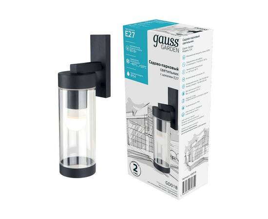 Уличный настенный светильник Gauss Aura GD018, изображение 5