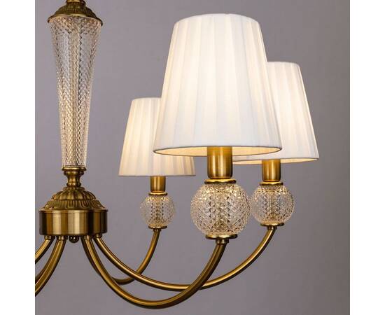 Подвесная люстра Arte Lamp Gracie A7301LM-6PB, изображение 5
