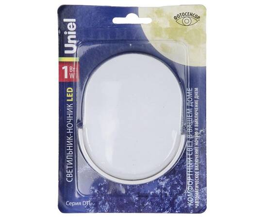 Светильник-ночник Uniel DTL-316 Овал/White/Sensor UL-00007054, изображение 2