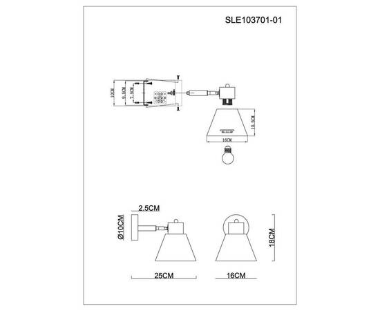 Спот Evoluce Buve SLE103701-01, изображение 2