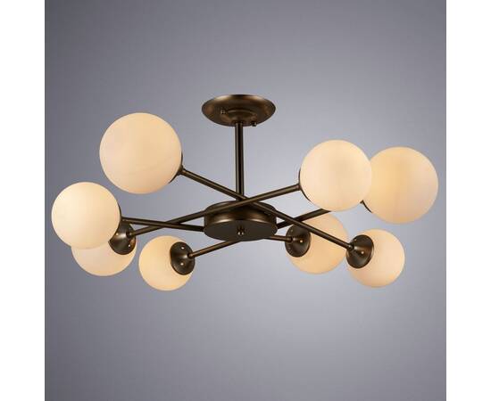 Потолочная люстра Arte Lamp Marco A2703PL-8SG, изображение 3