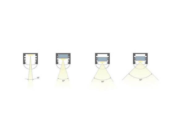 Рассеиватель Arlight с линзой SATIN-10-90 для PDS, MIC 020918, изображение 2